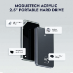 ModusTech Acrylic Portable Hard Drive - Image 3